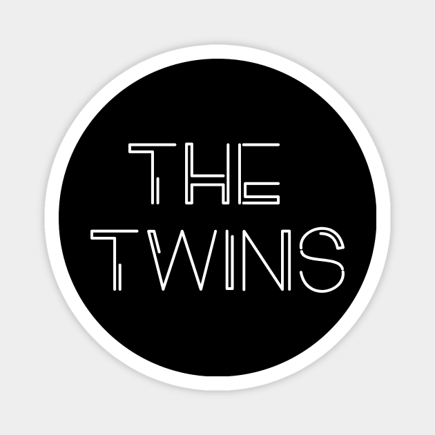 THE TWINS PARTNER Magnet by HAIFAHARIS